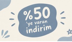 %50 İndirimli Ürünler