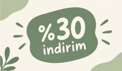 Net %30 İndirim!