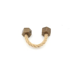 Hasır Somon  Antik 96mm  Kulp