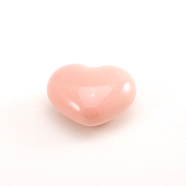 Porselen Küçük Kalp Düğme Kulp Pembe