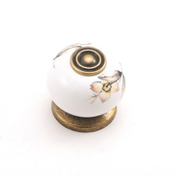 Porcelain Rustik Düğme Knob