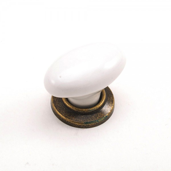 Porcelain Badem Knob