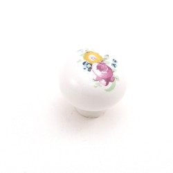 Porcelain Big Top Knob