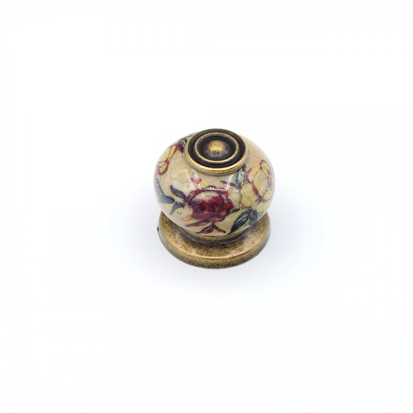 Porcelain Rustik Serig Knob