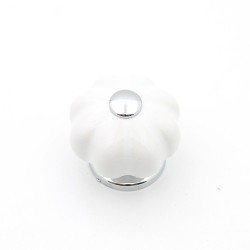 Porcelain Button Handle