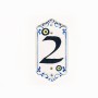 Porselen Kapı Numarası NO: 2