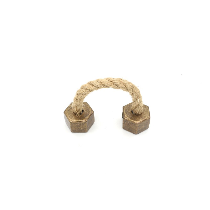 Hasır Somon Antik 96mm Kulp