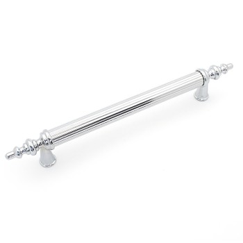 Metal Bozburun Krom Tırtırlı Boy Kulp