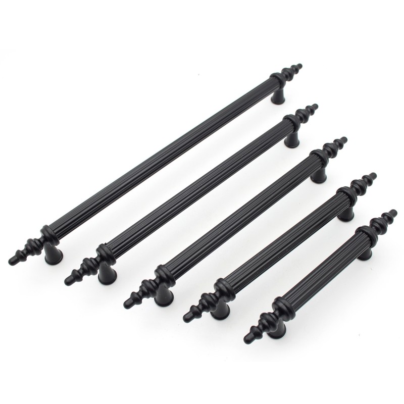 Metal Bozburun Siyah Yay Kulp 
