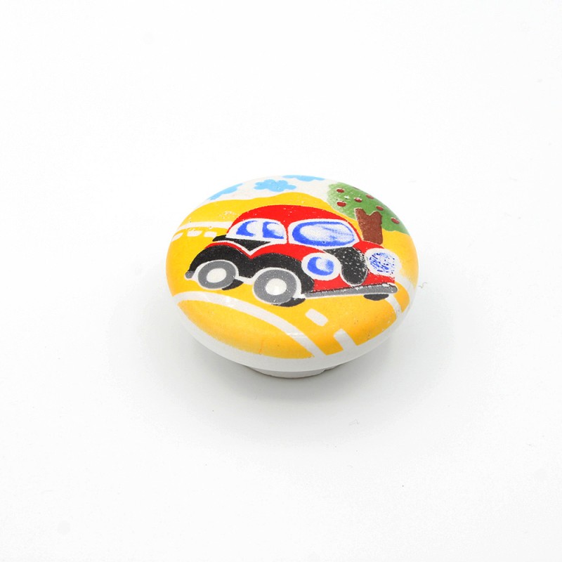 Porselen Ufo Serg Düğme Kulp