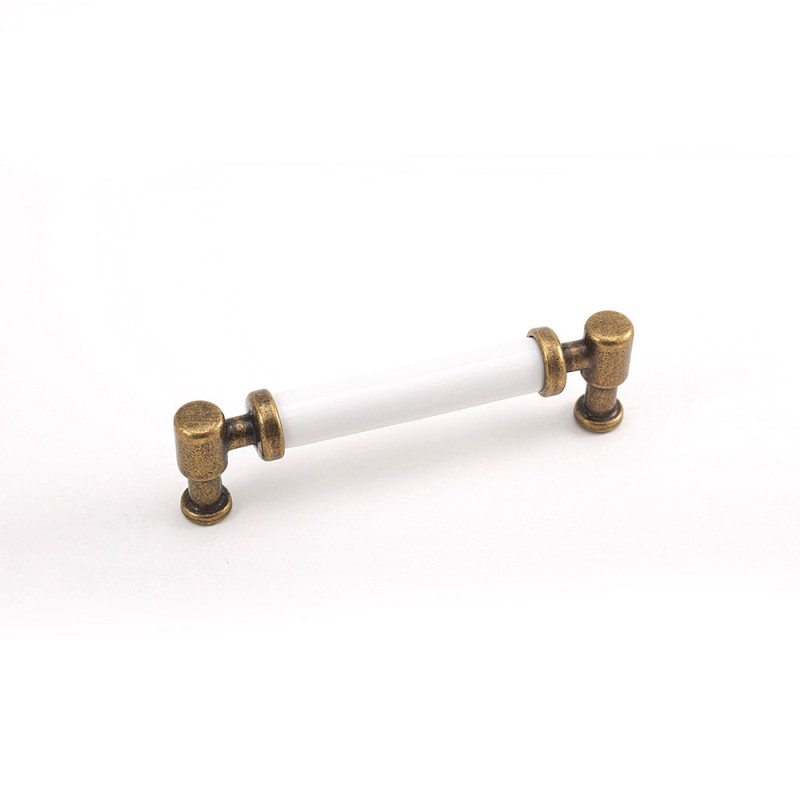 Porselen Satürn Beyaz Antik 96mm Yay Kulp